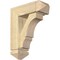 Ekena Millwork Balboa Arts and Crafts Rough Sawn Bracket w/ Offset Brace, Douglas Fir, 6"W x 16"D x 20"H BKT0604X16X20BOA03RDF - alternate 1